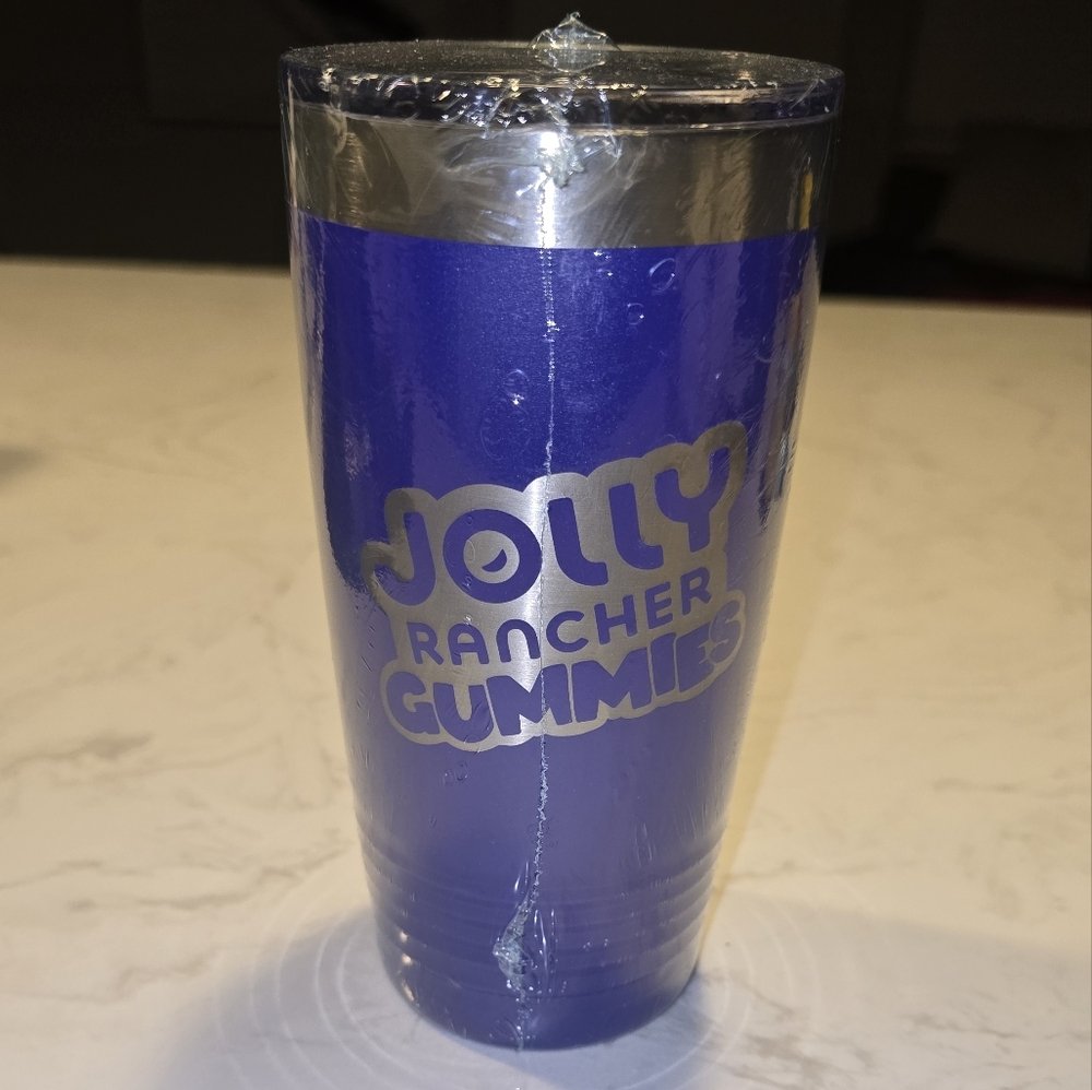 Rare jolly rancher candy gummies tumbler mug